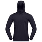 Norrøna - Falketind Warm1 Hood - Fleecepullover Gr M blau