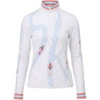 KRIMSON KLOVER Baselayer Ariel Ski Top, Größe S in Weiß