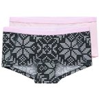 Kari Traa - Women's Tina Hipster 2-Pack - Alltagsunterwäsche Gr S grau