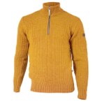 Ivanhoe of Sweden - Moritz Half Zip - Wollpullover Gr L gelb
