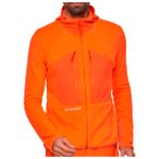 Mammut - Eiger Nordwand Pro Midlayer Air Hooded Jacket - Fleecejacke Gr XL orang