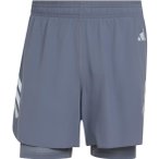 adidas adi365 Iconic/// Running 2in1 Herren Laufshorts ( Grau XXL)
