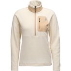 Black Diamond Rift Half Zip Fleece  Damen  Pullover beige Größe M Trekking