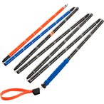 Ortovox Carbon 280+ PFA Lawinensonde  Sonde schwarz Größe 280cm Trekking