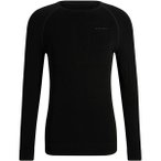 FALKE Herren Langarmshirt Maximum Warm, Größe XL in Schwarz