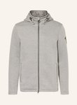 Wellensteyn Sweatjacke Sarasota Mit Abnehmbarer Kapuze grau
