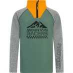 PROTEST Kinder Rolli PRTDelano JR 1/4 zip active top, Größe 140 in Grau