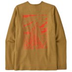 Patagonia - LW Cloud Crag Wildrise Crew - Pullover Gr S braun