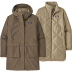 Patagonia Pine Bank 3-in-1 Damen Parka ( Braun L Größe,)