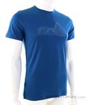 Icebreaker Merino 125 Cool-Lite Sphere Herren T-Shirt-Dunkel-Blau-L