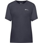 JACK WOLFSKIN Damen Shirt VONNAN S|S T W, Größe L in Grau