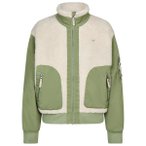 Iriedaily - Women's Arctik Bomber Jacket - Fleecejacke Gr M oliv