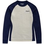 Bergans Inner:Dual Merino  Kinder  Langarm Unterhemden beige Größe 152 Trekkin