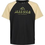 Maloja PapaverB.  Kinder  T-Shirts schwarz Größe 116  Mountainbike  Hautfreund