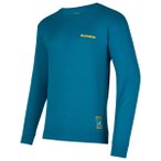 La Sportiva - Climbing On The Moon - Pullover Gr S blau
