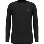 Odlo Merino 200 Crew Neck  Kinder  Langarm Unterhemden schwarz Größe 104   Hau