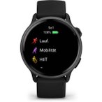 Garmin vívoactive 6 Schwarz/Schiefergrau Sportuhr Unisex ( Schwarz one size Gr�