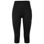 Asics - Women's Road High Waist Capri Tight - Lauftights Gr XS schwarz