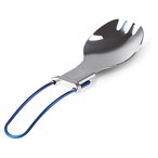 GSI Glacier Folding Spork  Campinggeschirr silber Größe ONE SIZE