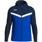 JAKO Kinder Kapuzensweat Kapuzenjacke Iconic, Größe 128 in Blau
