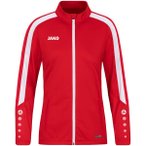 JAKO Damen Sportanzug Polyesterjacke Power, Größe 38 in Rot