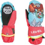 Level Kinder Animal Rec Handschuhe (Größe XS, rot)