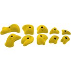 Ocun Holds 3 Modulars Klettergriff Set  Klettergriffe gelb Größe One Size Trai