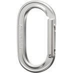 Black Diamond Oval Keylock Schnappkarabiner, polished