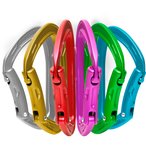 Edelrid Mission Sixpack II Karabiner (6er Pack)  Karabiner mehrfarbig Größe On
