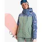 ROXY Damen Jacke JETTY BLOCK JK, Größe XS in Blau