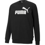 PUMA Herren Sweatshirt ESS Big Logo Crew TR, Größe S in Schwarz