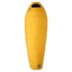 Big Agnes Lost Dog 30 Schlafsack, Regular Left, yellow/navy