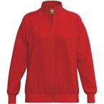 ERIMA TS Sweatjacke Damen, Größe 36 in Rot