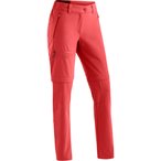 Maier Sports Nata Zip Loop Zip Off Hose Damen  Zip-Hosen rot Größe L  Camping 