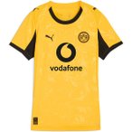 PUMA Damen Shirt BVB Cup Jersey Replica W with Sponsor, Größe XL in Gelb
