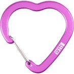 LACD Accessory Biner Heart FS - Materialkarabiner pink