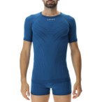 UYN Herren Unterhemd UYN MAN MOTYON 2.0 UW SHIRT SH_SL, Größe L/XL in Blau
