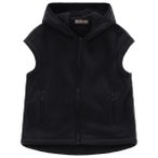 CMP - Women's Vest Fix Hood 36P4566 - Fleeceweste Gr XXS schwarz