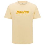 Santini - Coloured Branded T-Shirt - T-Shirt Gr L beige