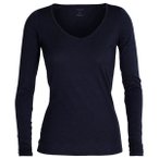 Icebreaker - Women's Siren L/S Sweetheart - Merinounterwäsche Gr S blau