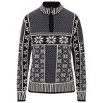 Dale of Norway - Women's Vardåsen Sweater - Merinopullover Gr L grau