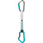 SKYLOTEC Salto NY - Express-Set einzeln 17 cm titanium-aquamarine