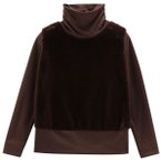 Jeanne Baret - Women's Camelia Sweater - Fleecepullover Gr 36 schwarz/braun