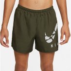NIKE Herren M NK DF CHLNR SHRT 5BF RUN DVN, Größe S in Grün