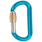 AustriAlpin - Ovalo GI Alu Schrauber - Schraubkarabiner blau