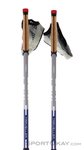 Leki Traveller Carbon 90-130cm Nordic Walking Stöcke-Schwarz-90-130