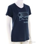 Helly Hansen Skog Graphic Damen T-Shirt-Dunkel-Blau-M