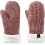 JACK WOLFSKIN Damen Handschuhe HIGHLOFT KNIT MITTEN W, Größe M in Blau