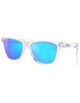 Oakley - Sonnenbrille - Frogskins Crystal Clear Prizm Sapphire Iridium  - Weiß