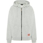 CHIEMSEE Sweatjacke aus weichem French Terry, Größe XS in Grau